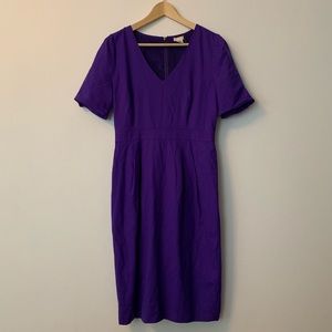 J. Crew Super 120s 100% Wool Shift Dress
